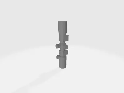 Sniper Scope Free 3D print model