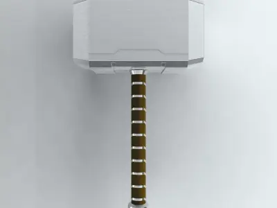 Mjolnir model pack 3D model