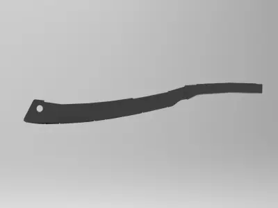 Melee Weapon Machete 3D model
