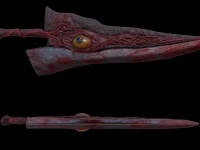 Nightmare Sword 3D model