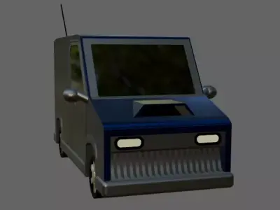spy van 3D model
