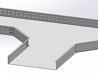 CABLE TRAY Full CAD design 3D model