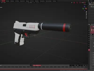 Kayoko Weapon 3D model
