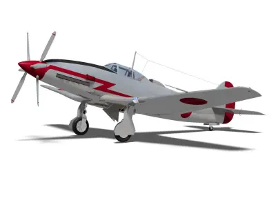 Kawasaki Ki64 3D model