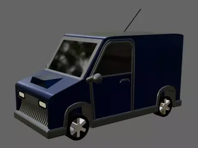 spy van 3D model