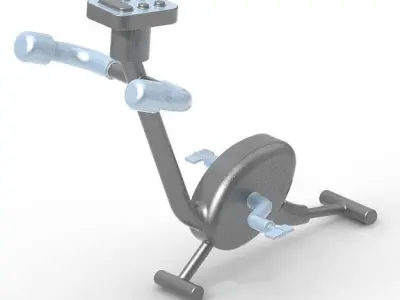 Gym Fitness Equipment 3D print model