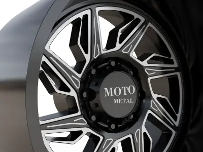 MOTO METAL HURRICANE WHEEL 3D MODEL 3D model