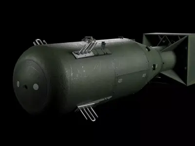 Nuclear bomb 3D model buy