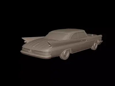 newport hardtop sedan 2 door 1961 3D print model
