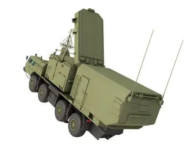 5N63S Radar Flap Lid B 3D model