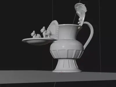 Sukunda Lamp -3D 3D model