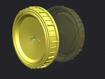Cap of Knapsack Sprayer Pump Free 3D model
