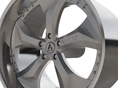 ARTIS BULLY WHEEL 3D MODEL 3D model