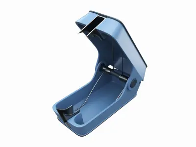 Office staple remover 3D model