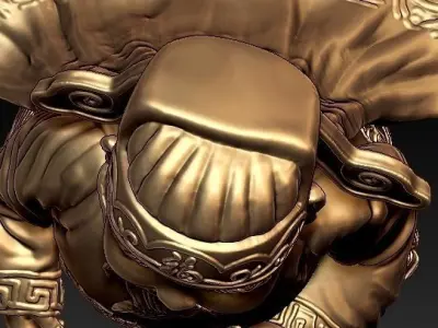 Chinese Old Man 3D print model