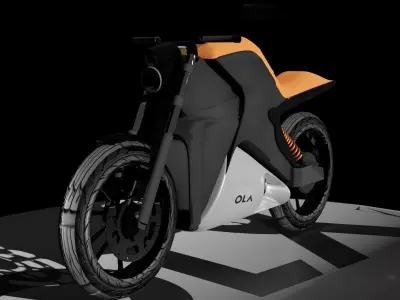 OLA Electric Bike 3D model