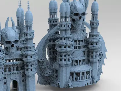Evil Vizier Tower 2 models 3D model