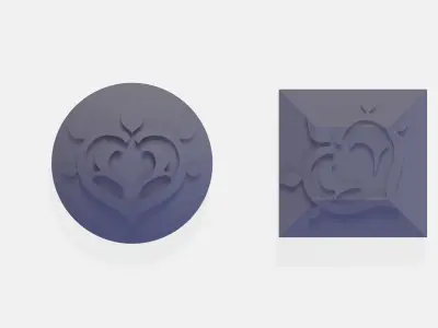 Dendro element - Vision rune 3D print model