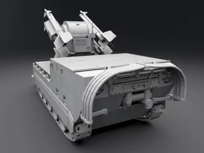 Mim 72 Chaparral Scale model 3D print model