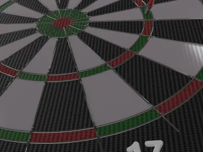 DART GAME 3D model