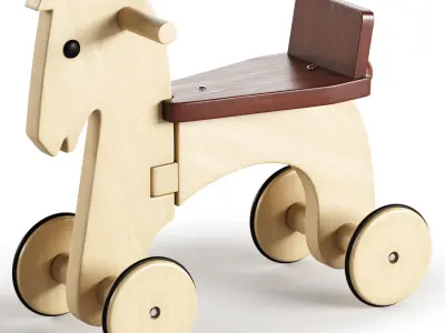 Toy horse for Kids 3D model