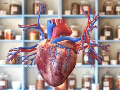 Womens Heart 3D model