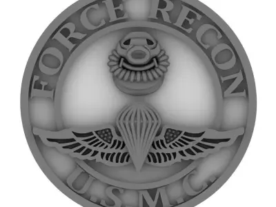 USMC FORCE RECON  3D print model