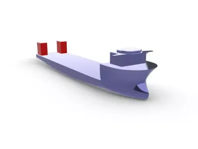 Heavy lift ship   3D model
