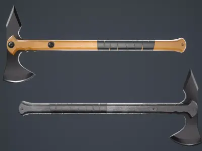 Trench Hawk by Cold Steel Low-poly 3D model