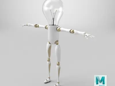 light bulb man 