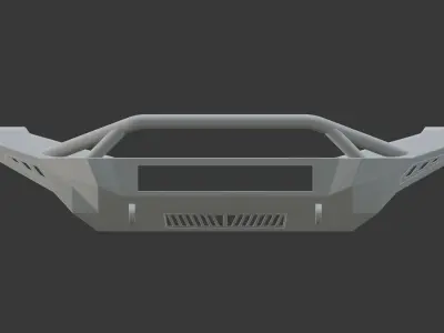 BUMPER FRONT 1 JEEP GLADIATOR  3D model