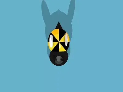 the bee Low-poly 3D model