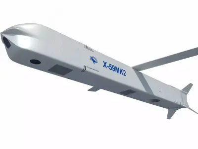 KH-59MK2 - X-59MK2 3D model