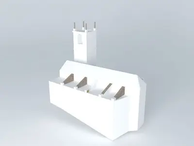 Cathedral of Santa Maria Caceres Free 3D model