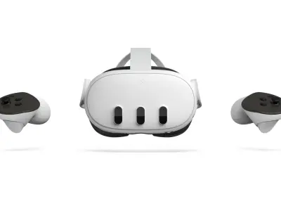 Meta Quest 3 3D model