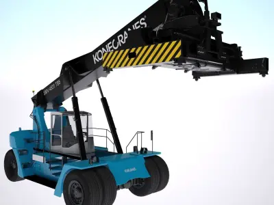 Crane Mobile Grab 3D model