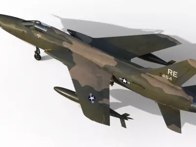 F-105 Thunderchief 3D model