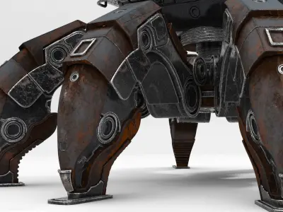 Spider Tank 3D model