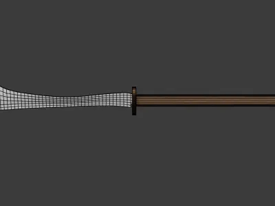 Great Sword of Dao Low-poly 3D model