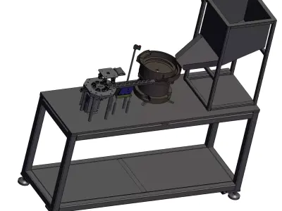 Vibratory feeder 3D model