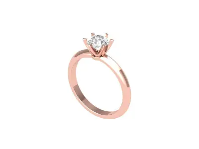 Wedding Ring  3D print model 137