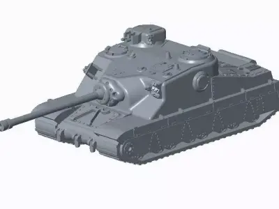Tortoise tank Free 3D print model