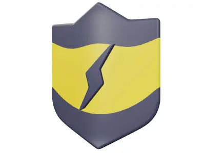 Protect 3D Models Low-poly 3D model