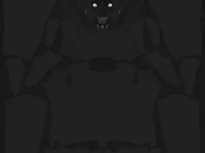 Reptile man Free low-poly 3D model