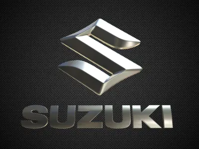 suzuki logo 3D model