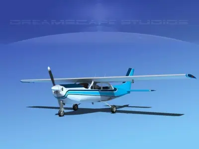Cessna C-177RG Cardinal  V01 3D model