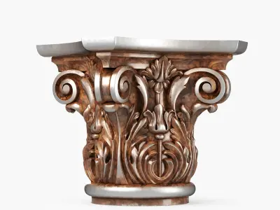 Column Capital 3D model purchase