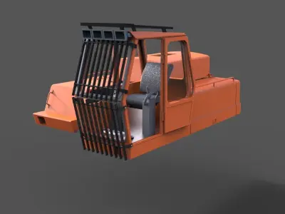 Excavator Body Atlas 3D print model
