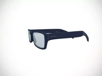 Spectacle Frame Low-poly 3D model