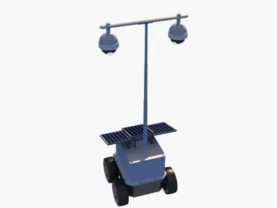 Unmanned Mobile Monitoring 3D model